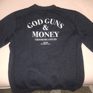 Crooks and Castles Crewneck ☠️